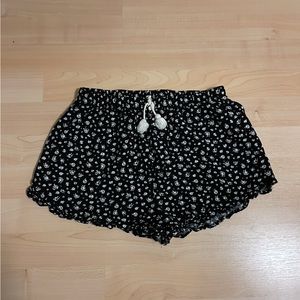 Art Class Floral Print Girls Shorts 10-12
